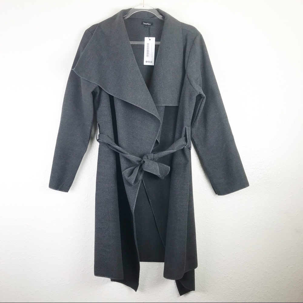 Boohoo gray jacket